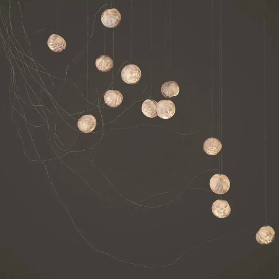 Bocci 118 Sculptural Cable Suspension Lamp - Medium #1