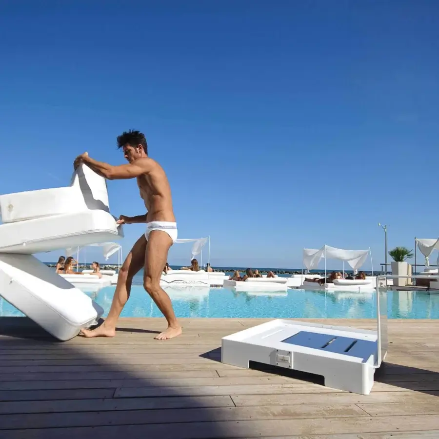 Trona Trona Luxury Floating Lounge Chair to Lounger #7