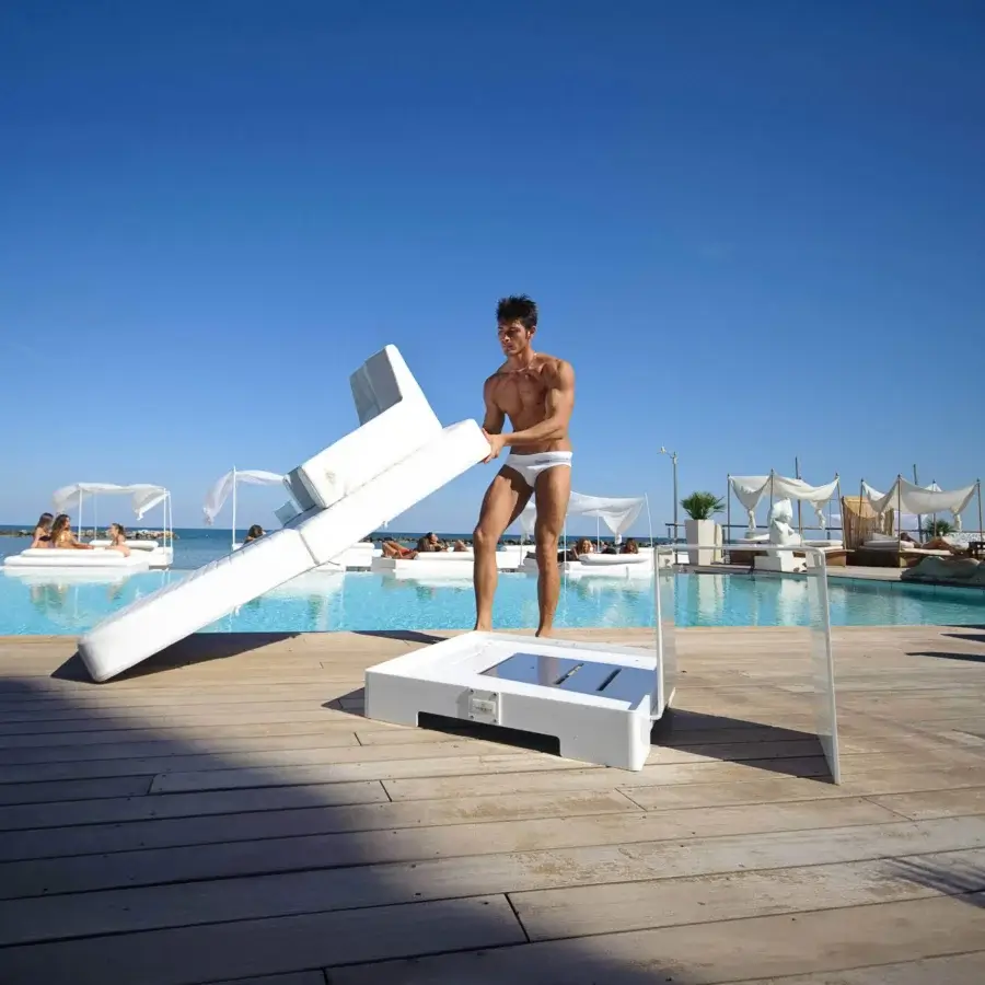Trona Trona Luxury Floating Lounge Chair to Lounger #8