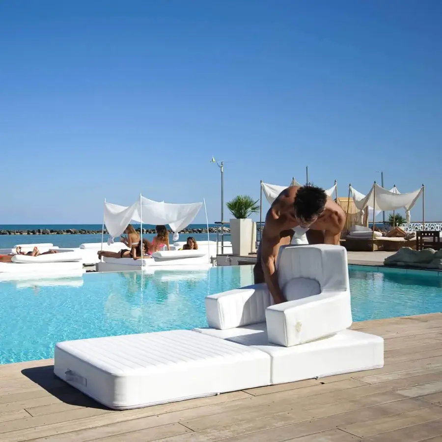 Trona Trona Luxury Floating Lounge Chair to Lounger #9