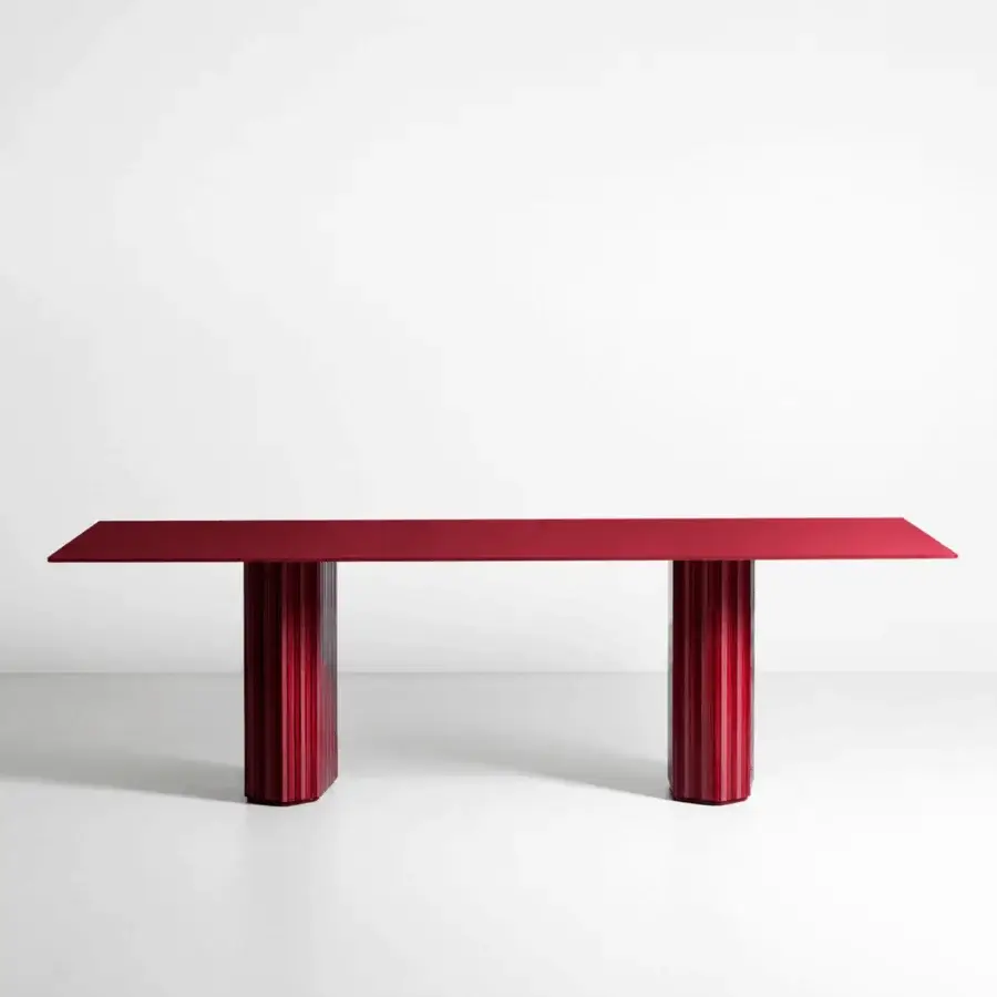 Potocco Side By Side Outdoor Rectangular Table #1