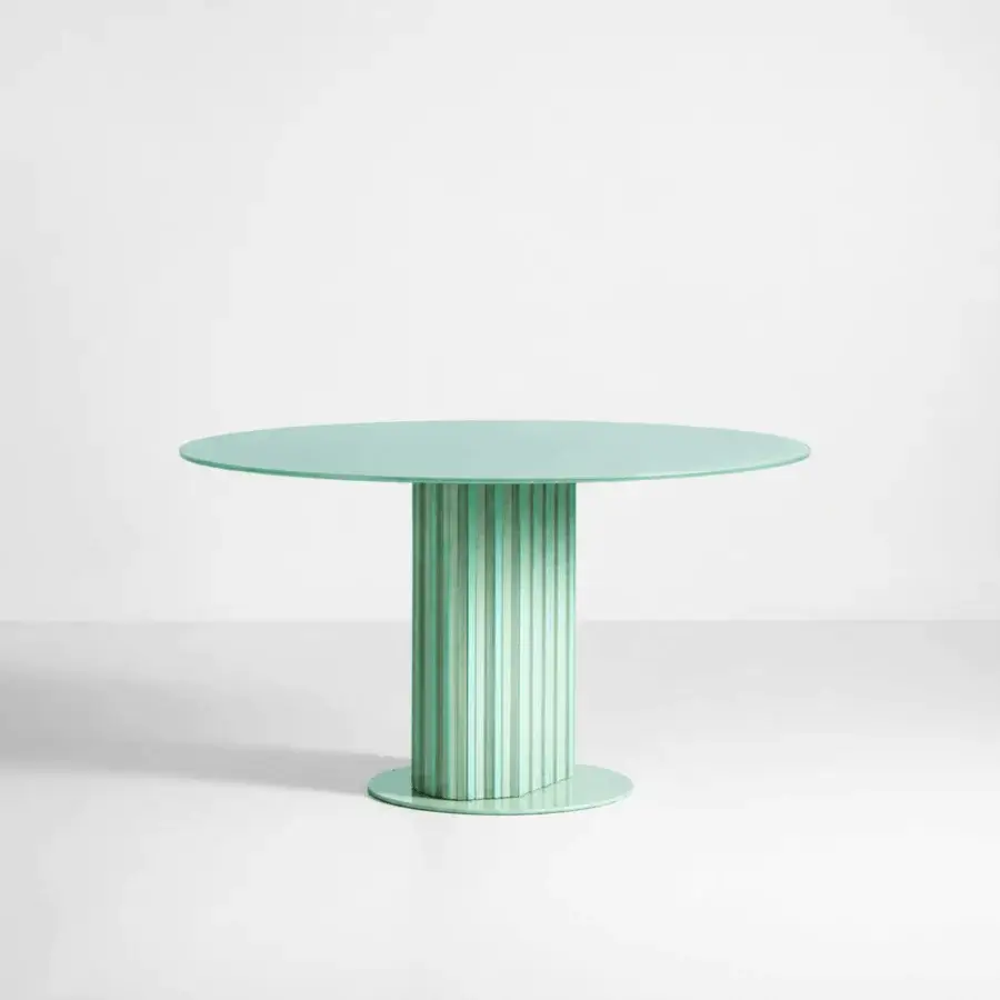 Potocco Side by Side Outdoor Round Table #1