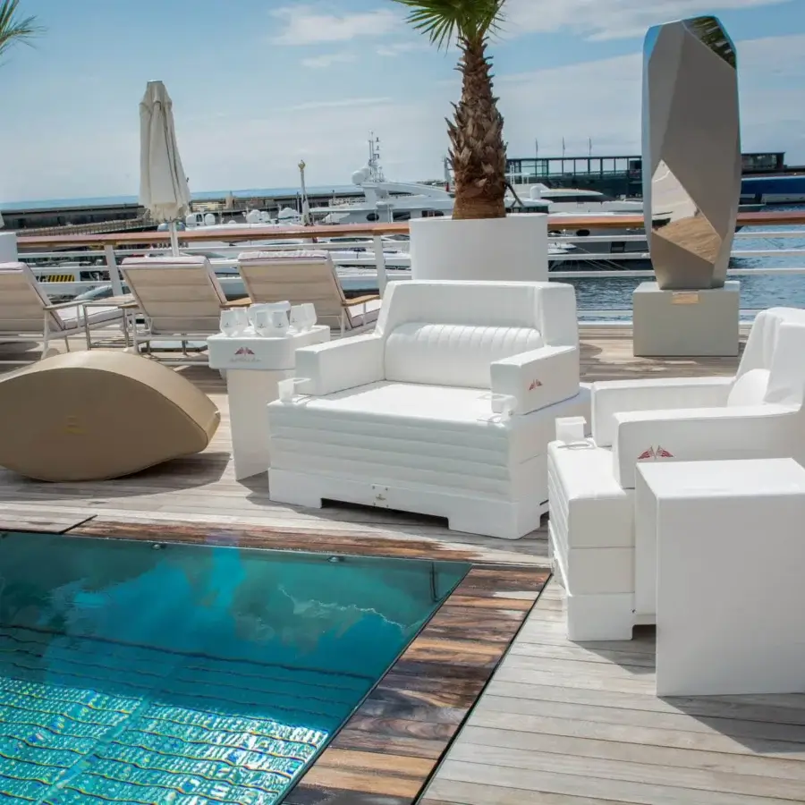 Trona Trona Luxury Floating Lounge Chair to Lounger #3