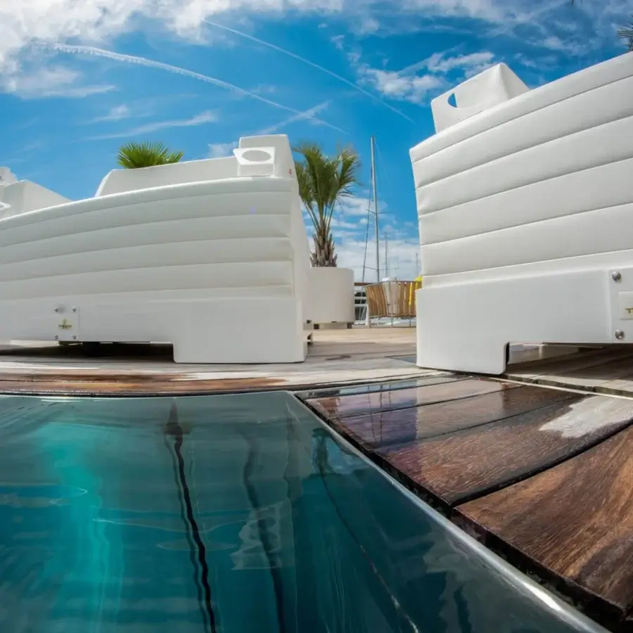 Trona Trona Luxury Floating Lounge Chair to Lounger #2