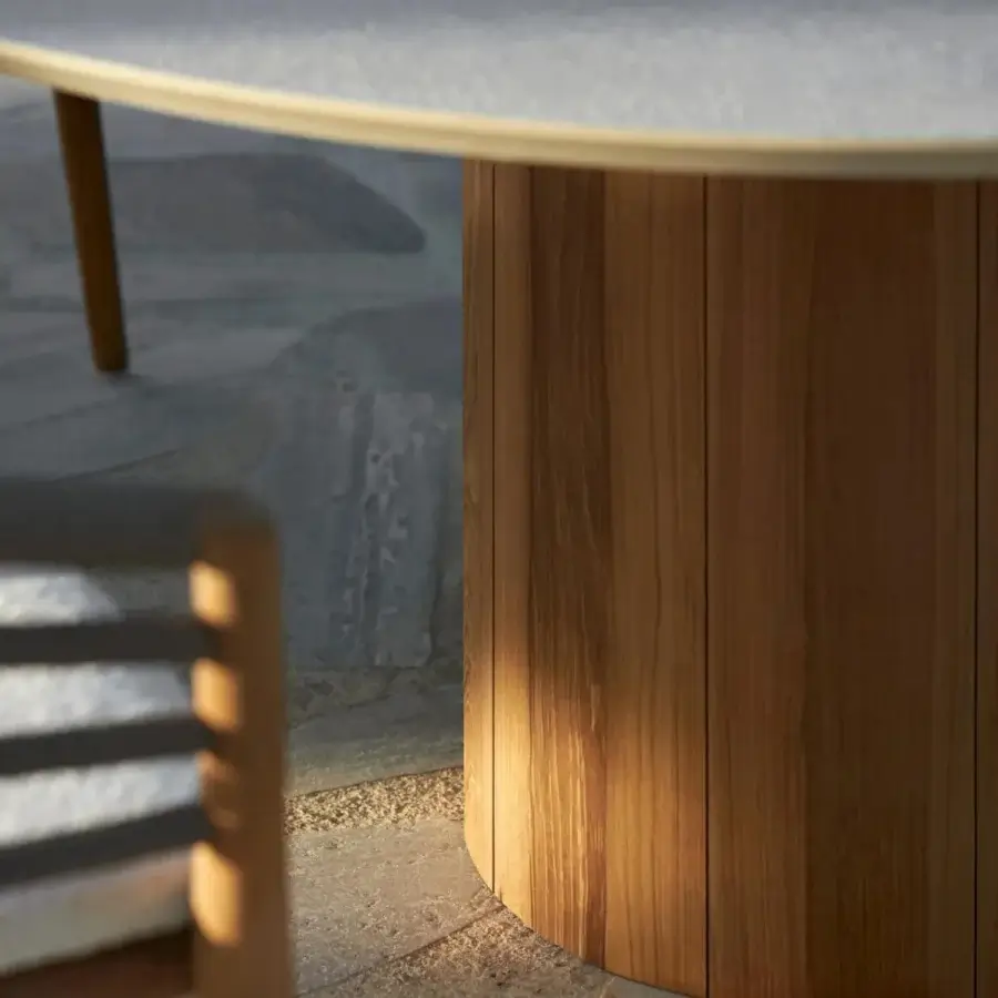 Royal Botania Regaliz Table - Single Round Base #3