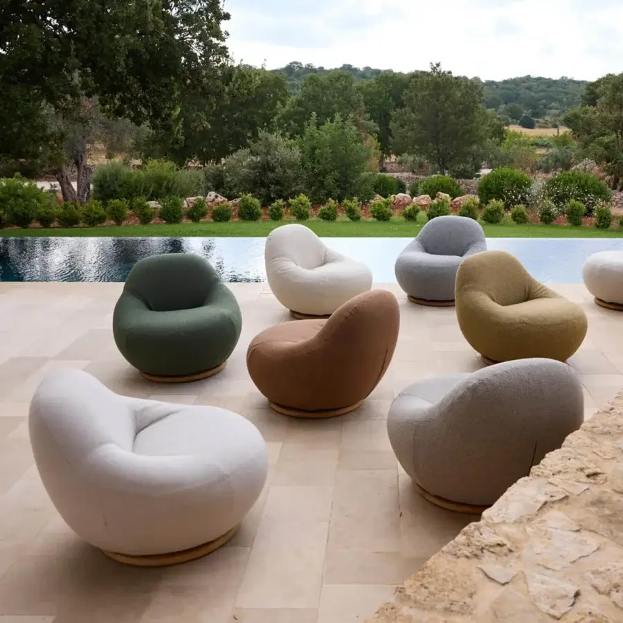 Cane-Line Gem Swiveling Lounge Chair #9