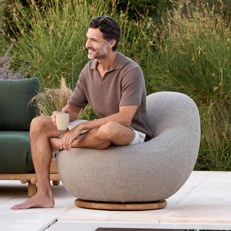 Cane-Line Gem Swiveling Lounge Chair #5
