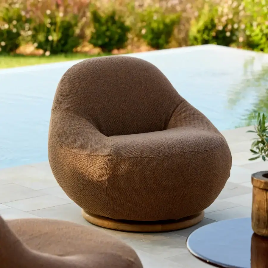 Cane-Line Gem Swiveling Lounge Chair #1