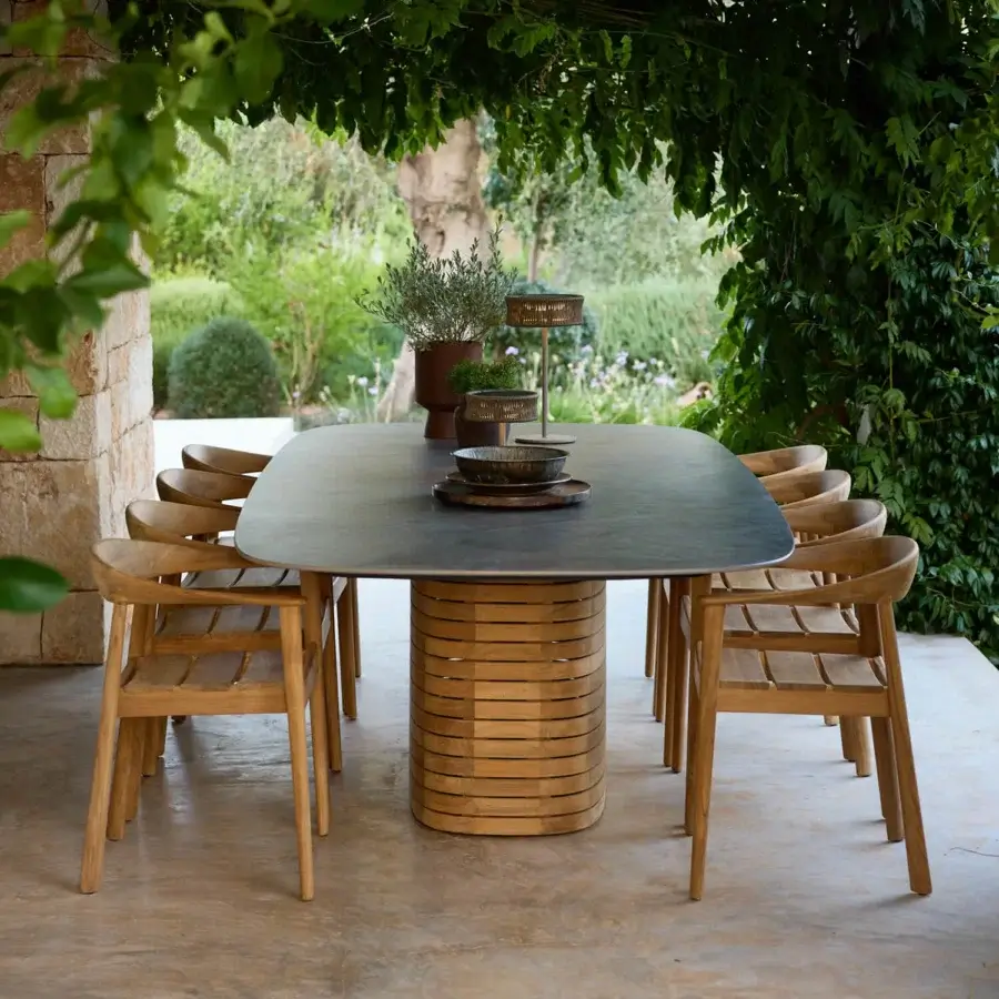 Cane-Line Mellow Oval Dining Table #4