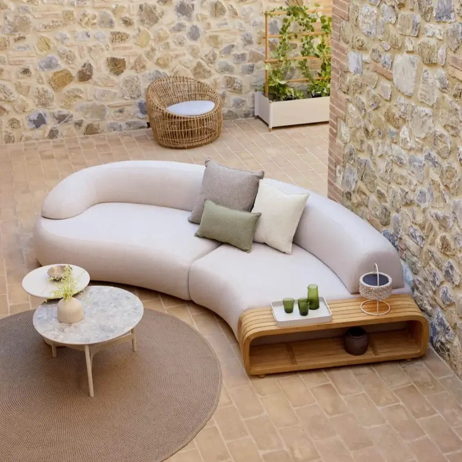 Cane-Line Mellow Sofa Module/Coffee Table #5