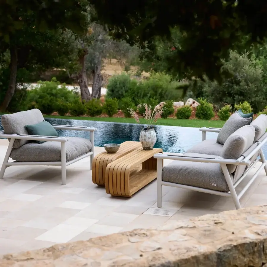Cane-Line Mellow Sofa Module/Coffee Table #3