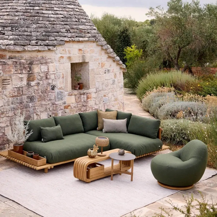 Cane-Line Mellow Sofa Module/Coffee Table #4