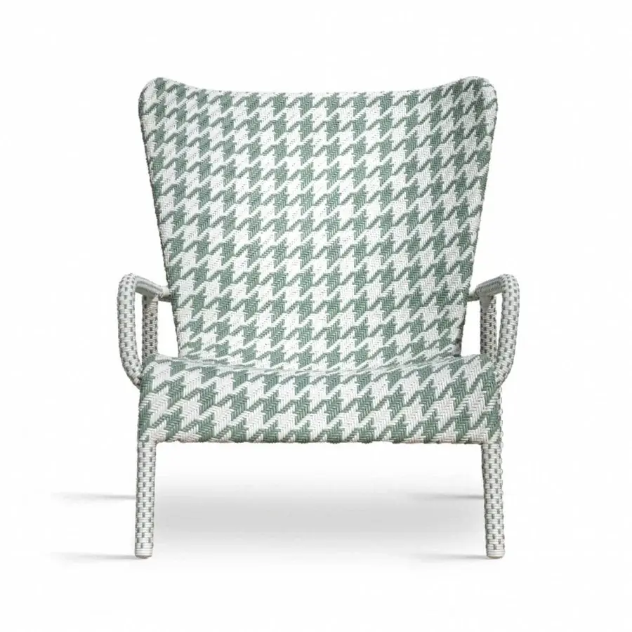 Braid Tartan Relax Lounge Chair #1