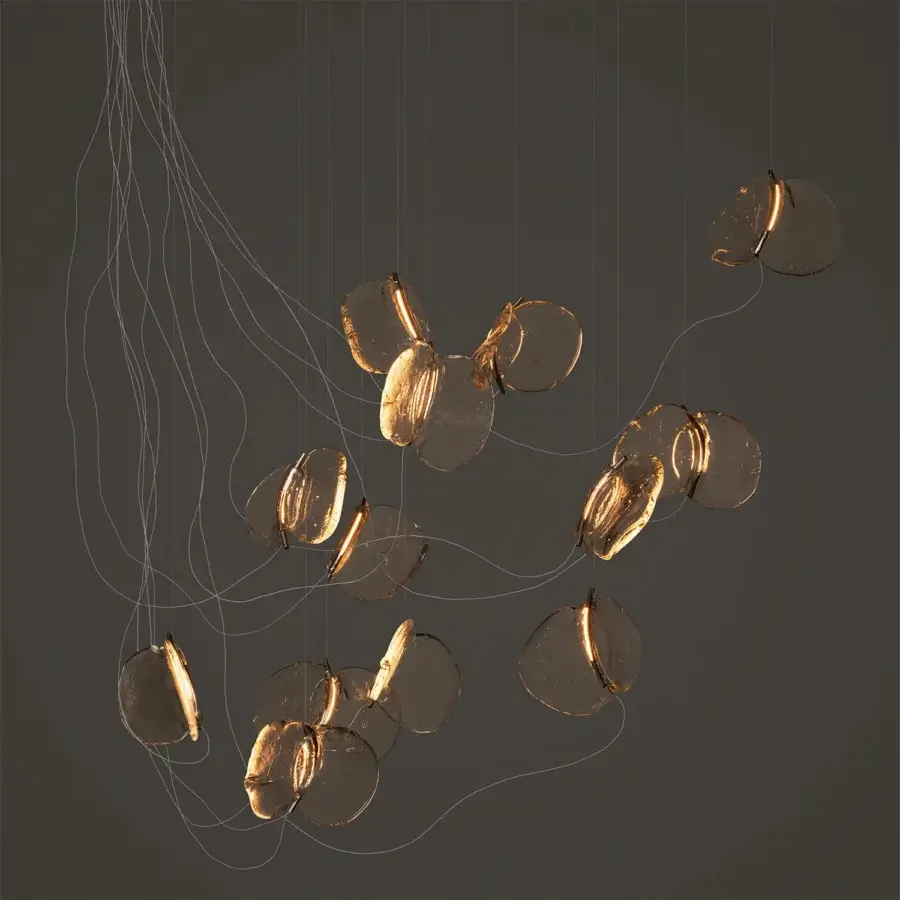 Bocci 141 Sculptural Cable Suspension Lamp - Medium #1