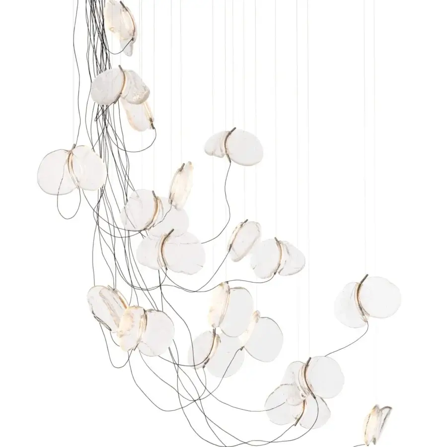 Bocci 141 Sculptural Cable Suspension Lamp - Medium #11