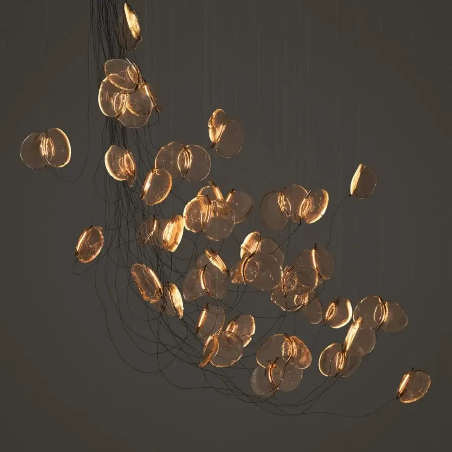 Bocci 141 Sculptural Cable Suspension Lamp - Large #2