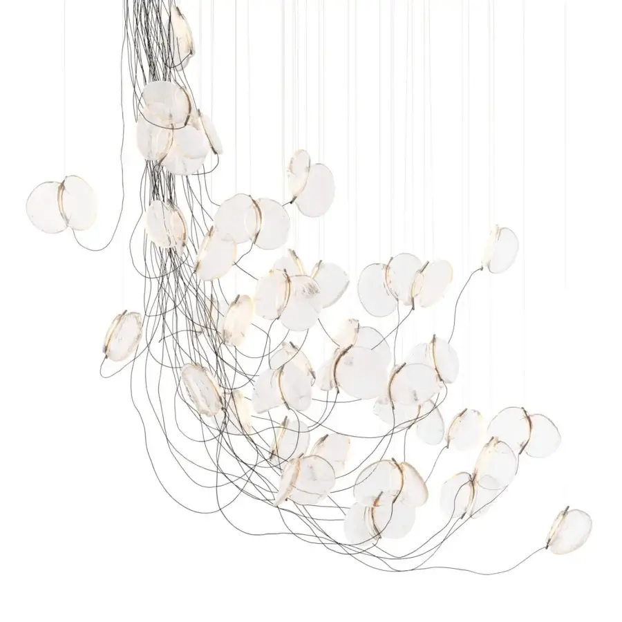 Bocci 141 Sculptural Cable Suspension Lamp - Large #9