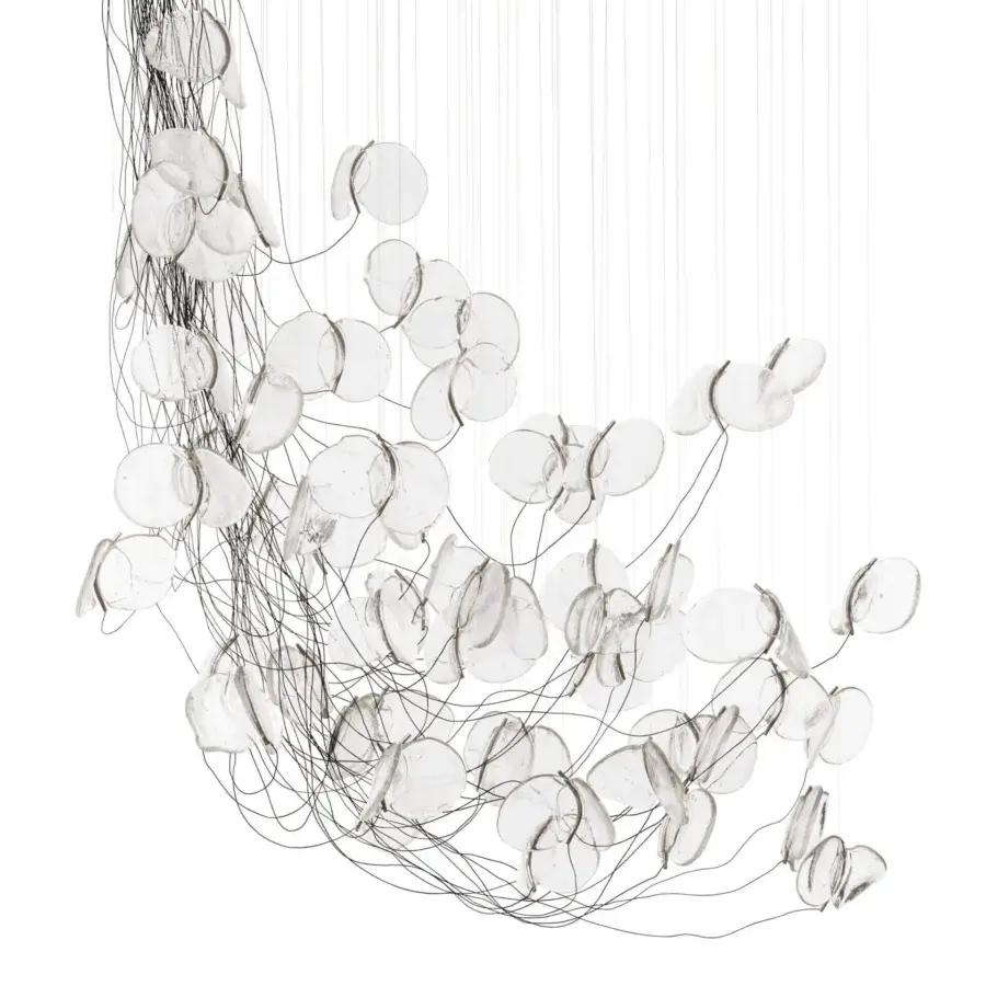 Bocci 141 Sculptural Cable Suspension Lamp - Large #10