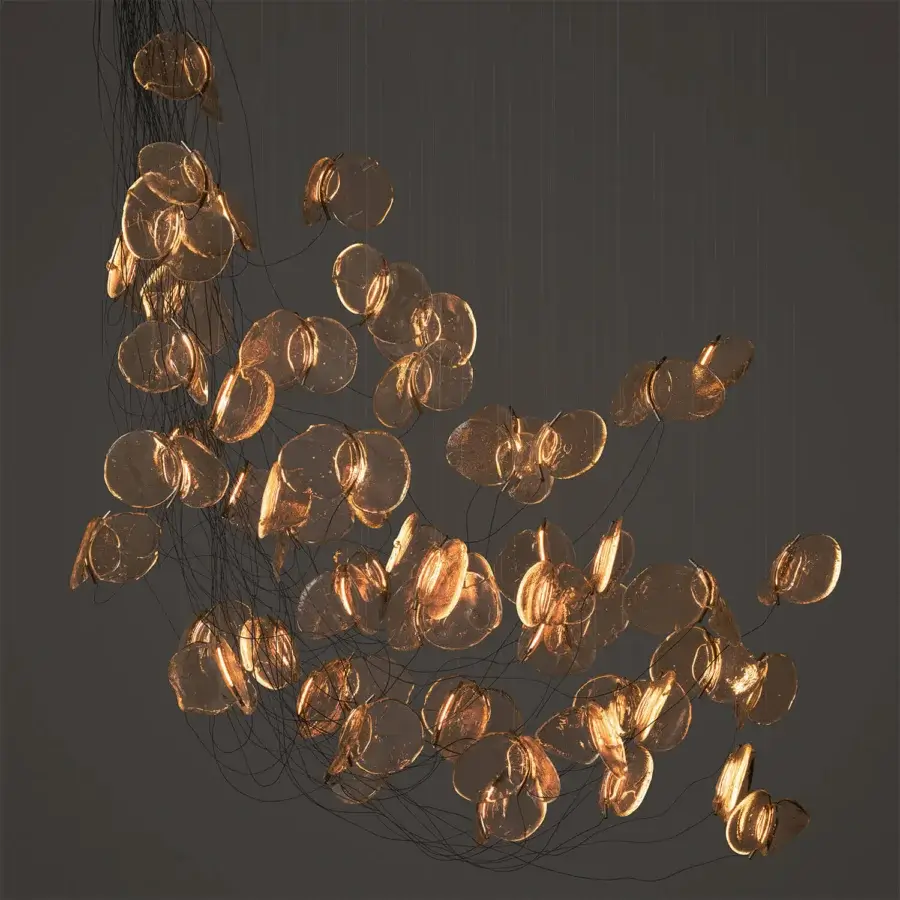 Bocci 141 Sculptural Cable Suspension Lamp - Large #1