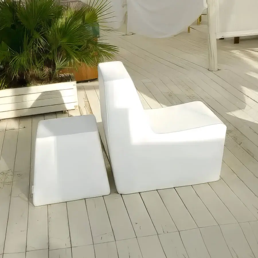 Trona Diamonds Outdoor Ottoman #5