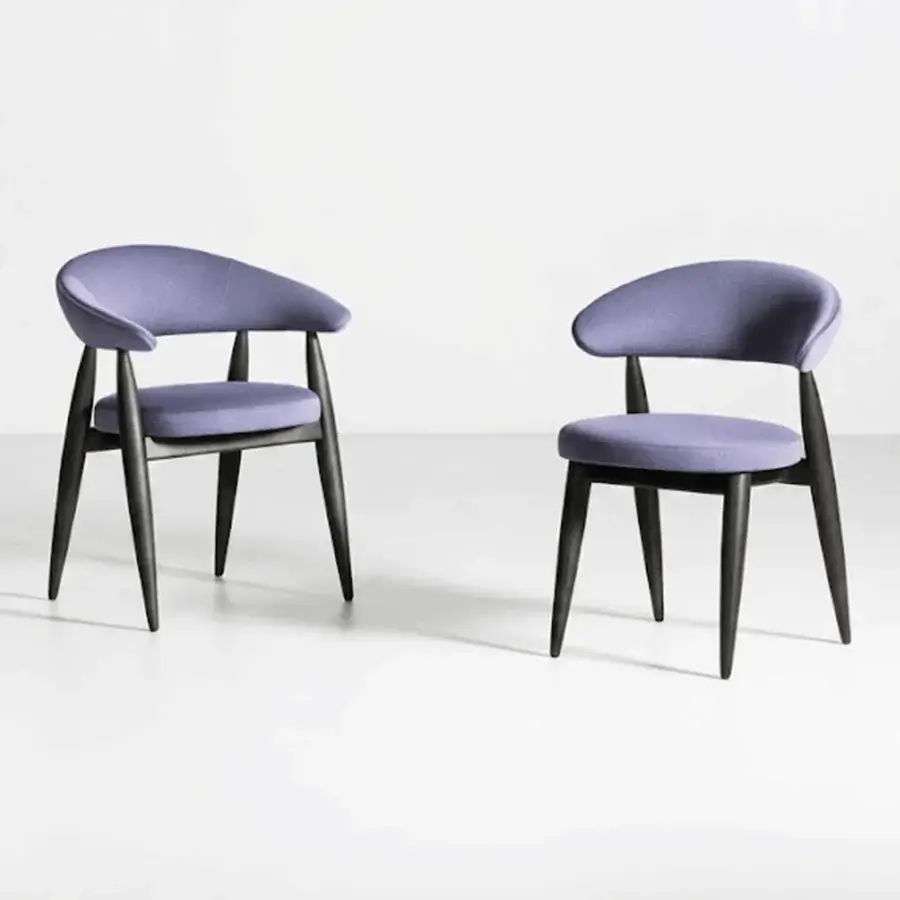 Potocco Velvet Chair #1