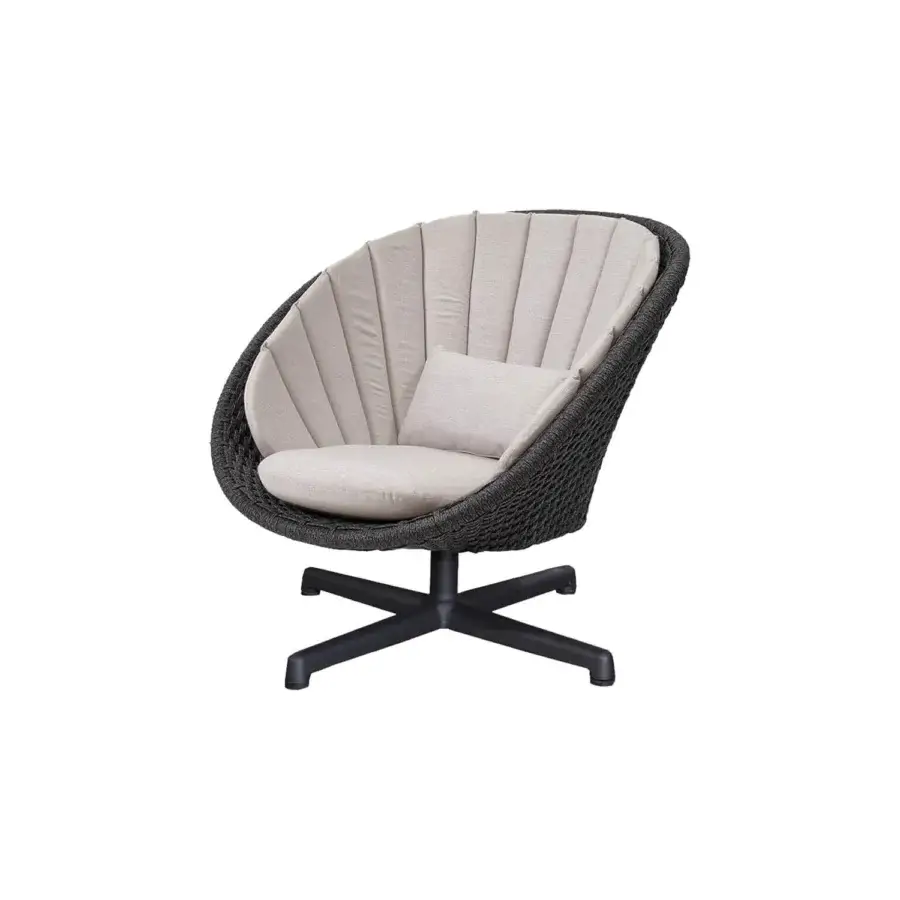 Cane-Line Peacock Swiveling Lounge Chair #6