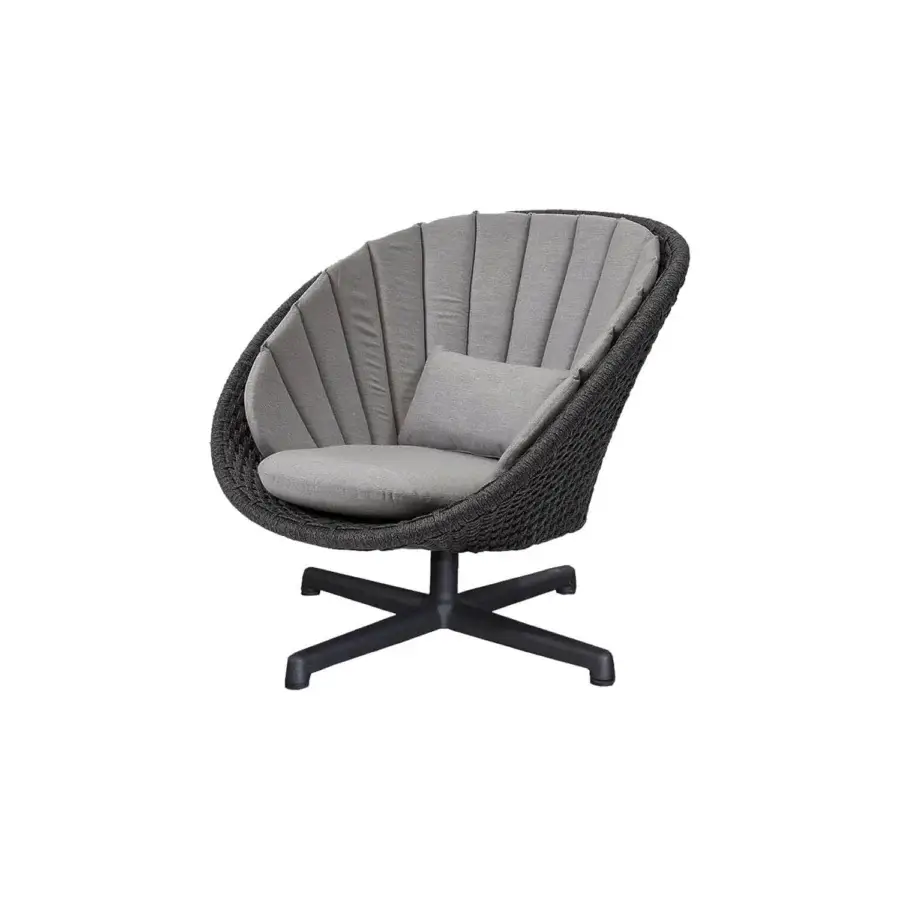 Cane-Line Peacock Swiveling Lounge Chair #9