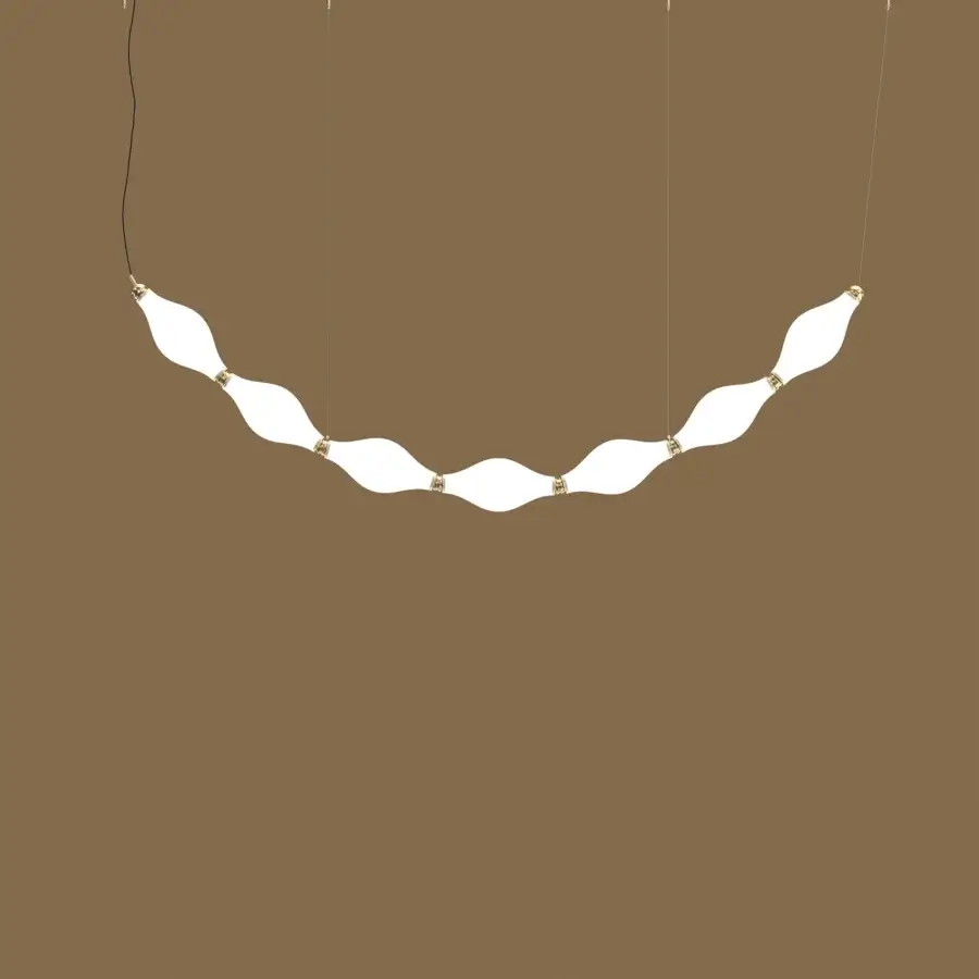 Euroluce Dewy Moldable Suspension Lamp #1