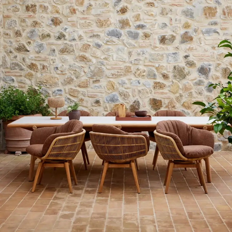 Cane-Line Sticks Dining Table #2