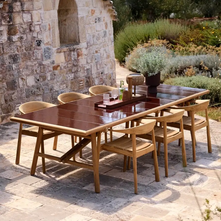 Cane-Line Sticks Dining Table #4