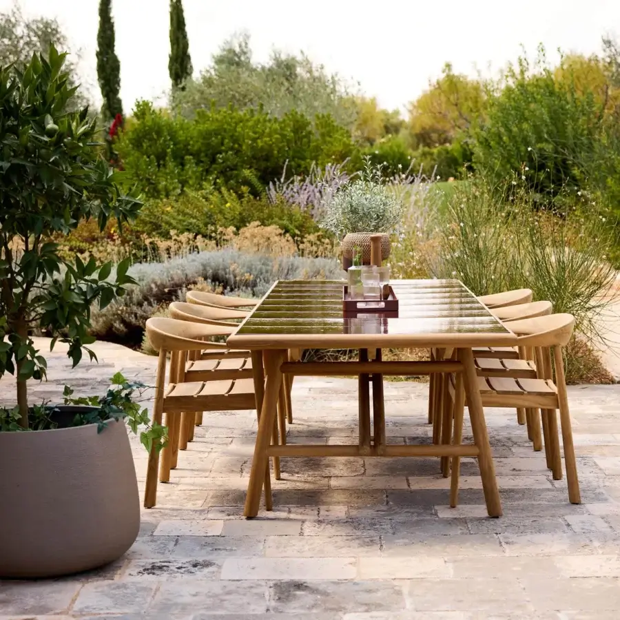 Cane-Line Sticks Dining Table #5