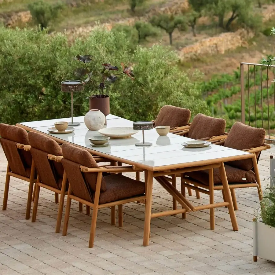 Cane-Line Sticks Dining Table #3