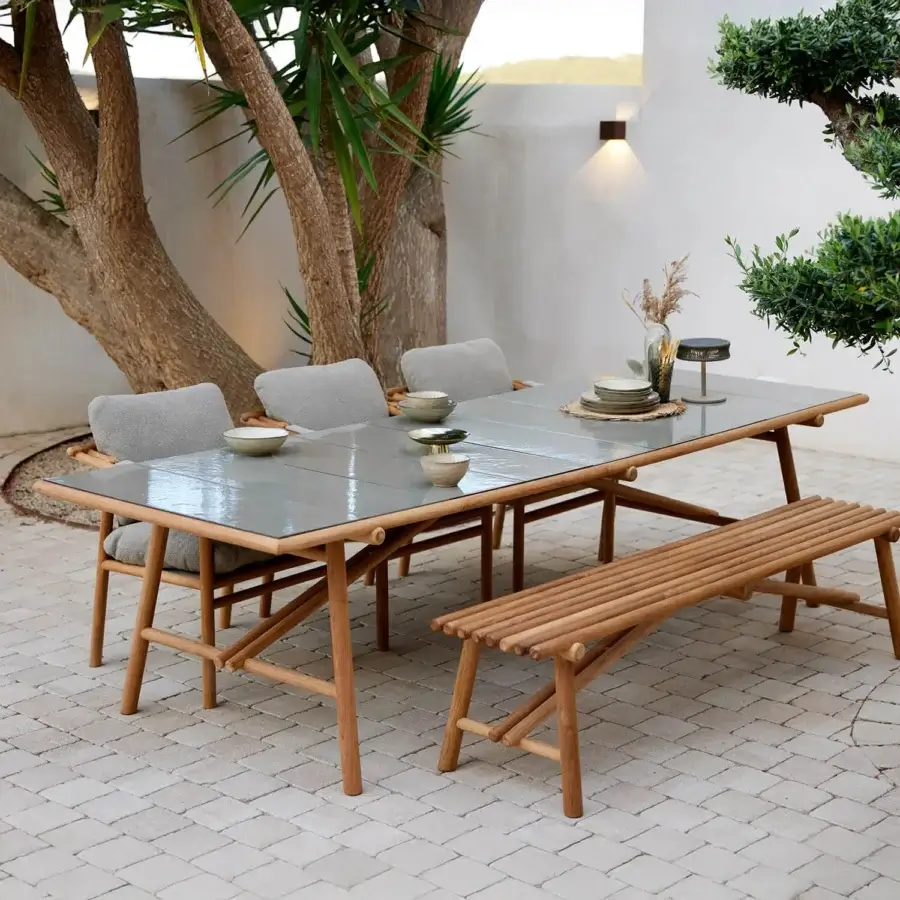Cane-Line Sticks Dining Table #8