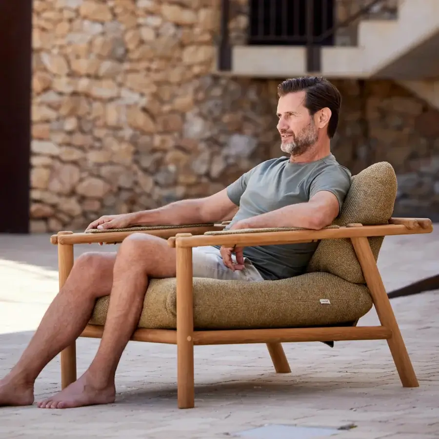 Cane-Line Sticks Lounge Chair #1