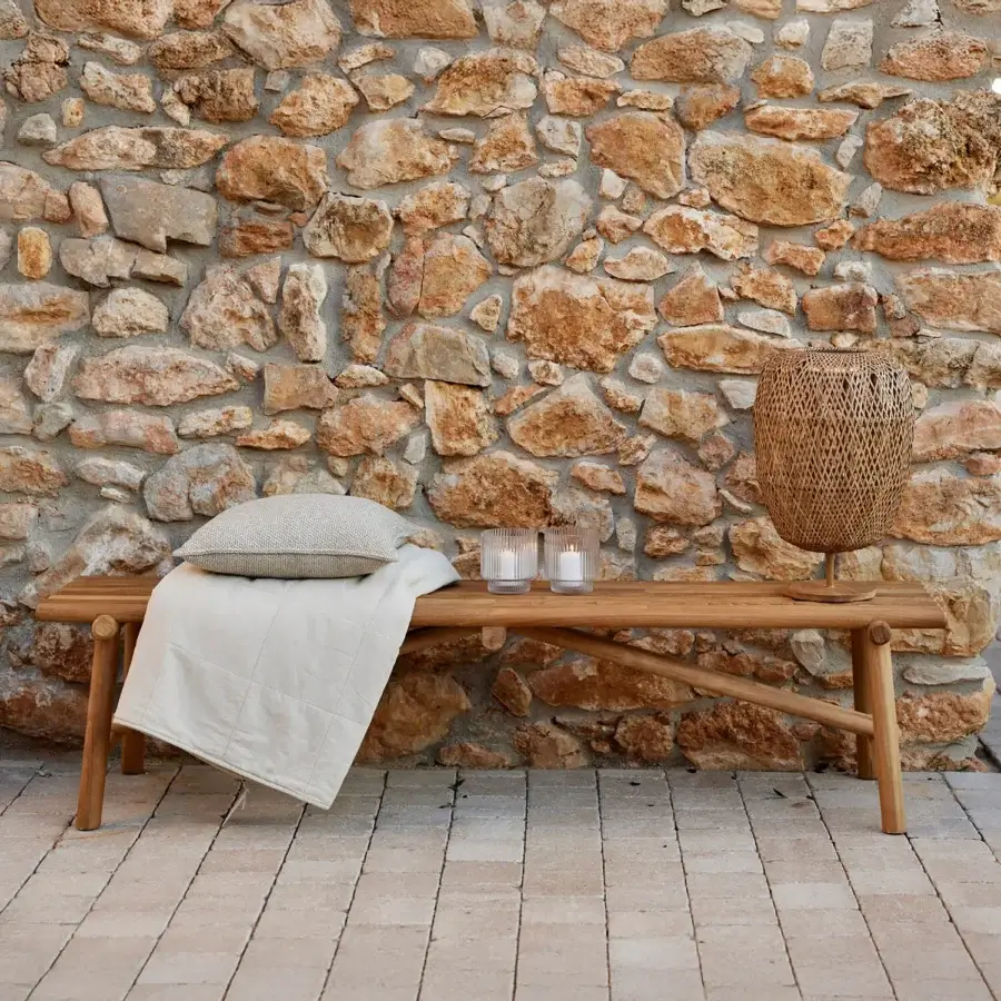 Cane-Line Sticks Bench #5