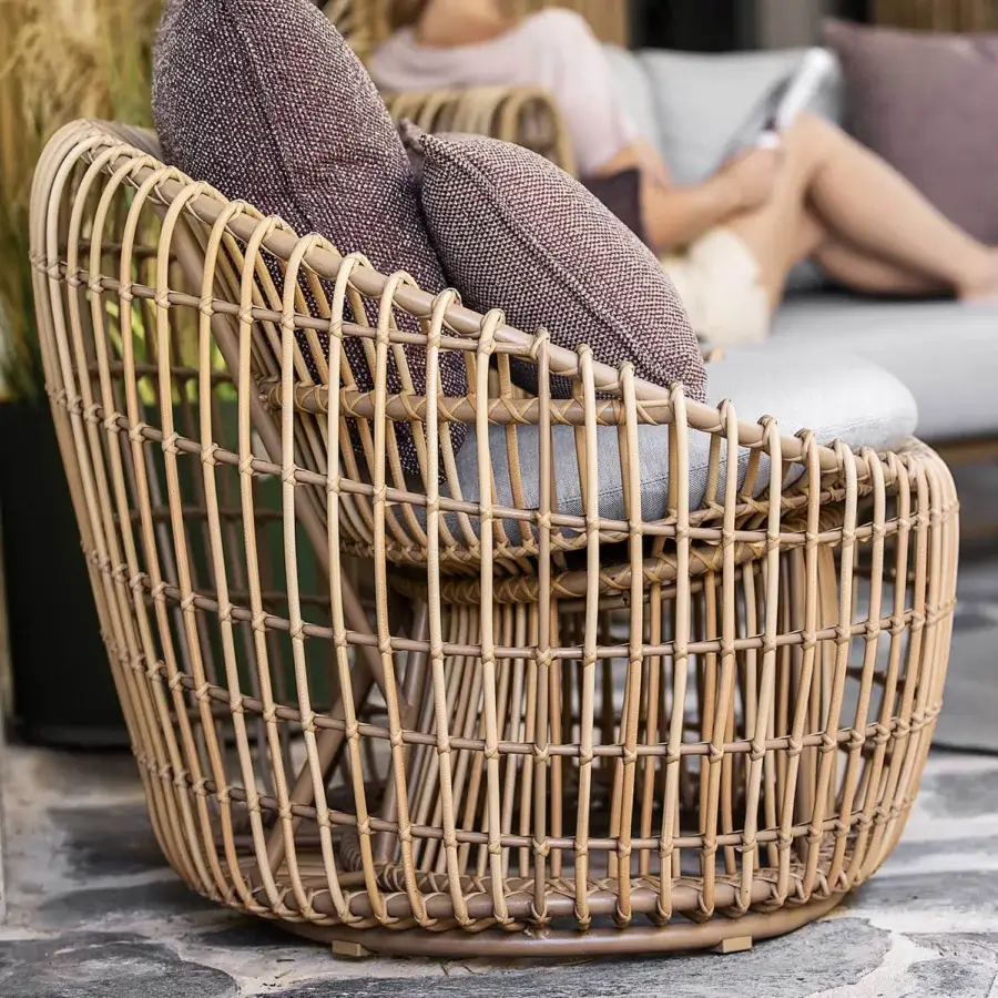Cane-Line Nest Round Lounge Chair #4