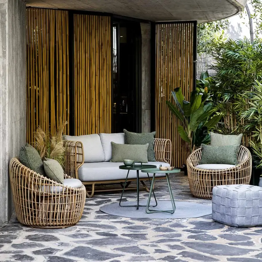 Cane-Line Nest Round Lounge Chair #6