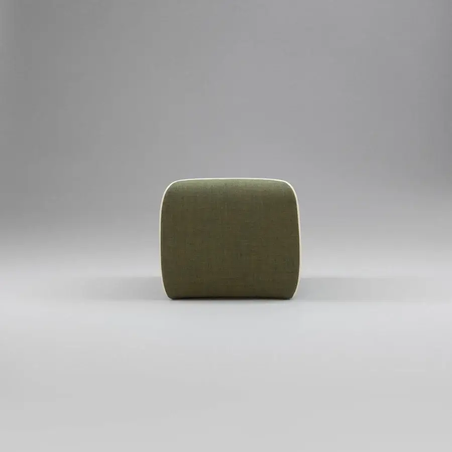 B-Line Crossed Pouf #20