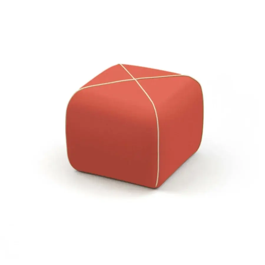 B-Line Crossed Pouf #11
