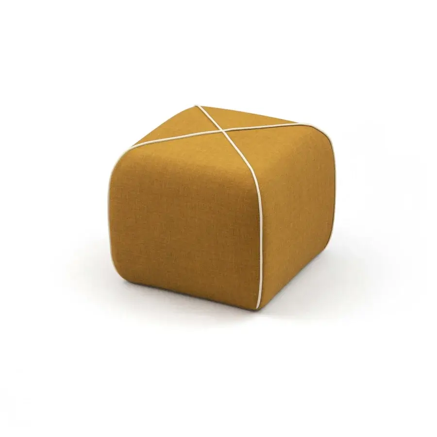 B-Line Crossed Pouf #14