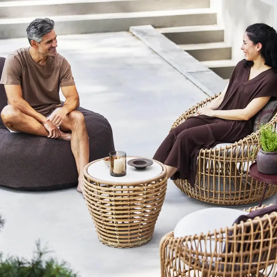 Cane-Line Basket Side Table #4