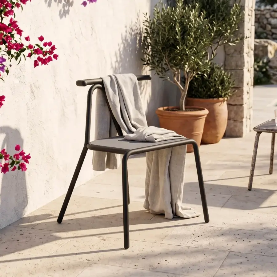 B-Line Toro Outdoor Steel Chair #1