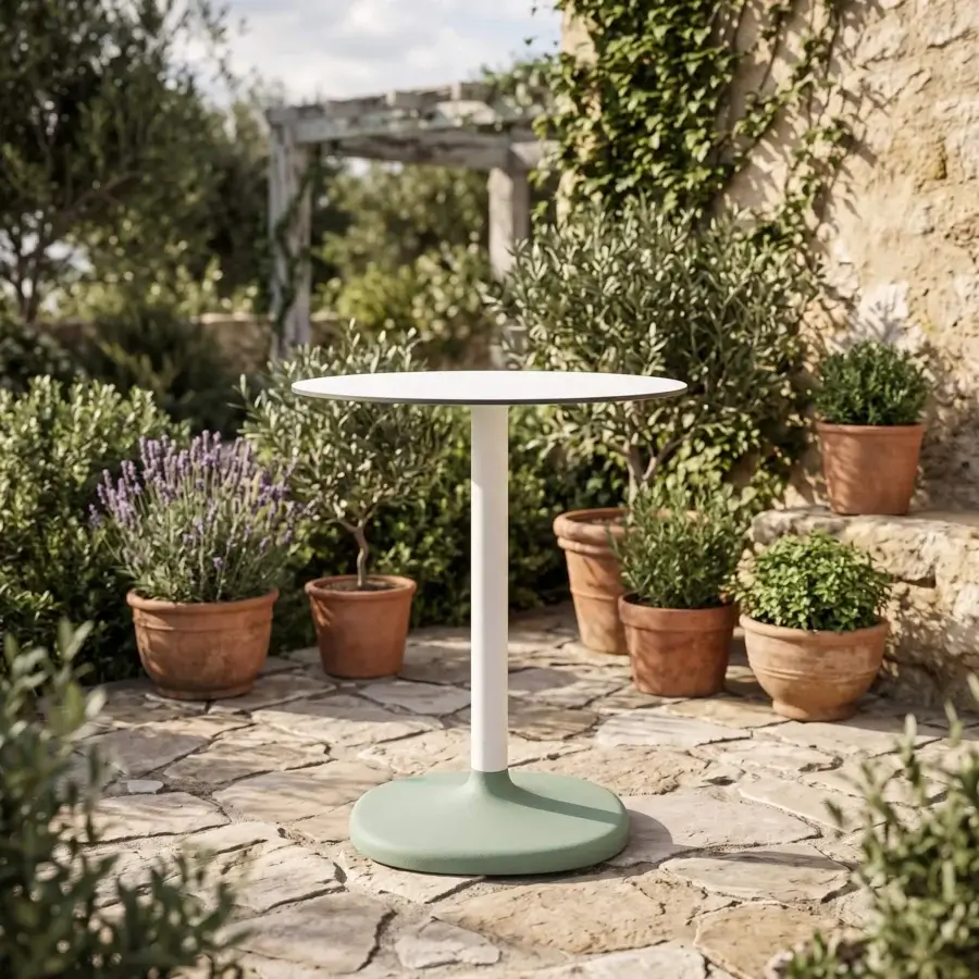 B-Line Fonda Round Outdoor Coffee Table #1
