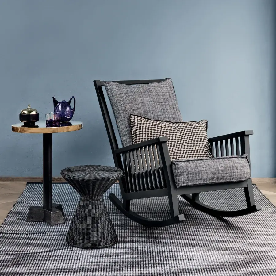 Gervasoni Gray 09 Rocking Lounge Chair #4