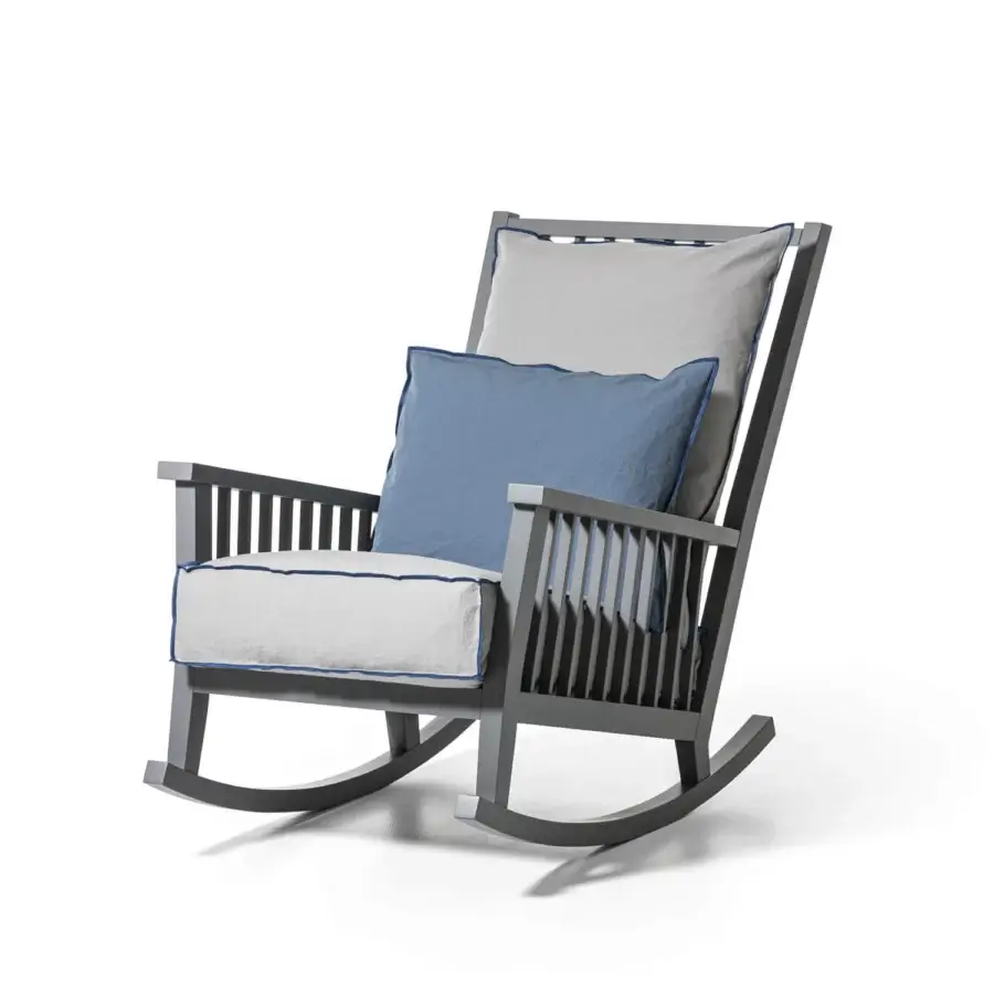 Gervasoni Gray 09 Rocking Lounge Chair #7