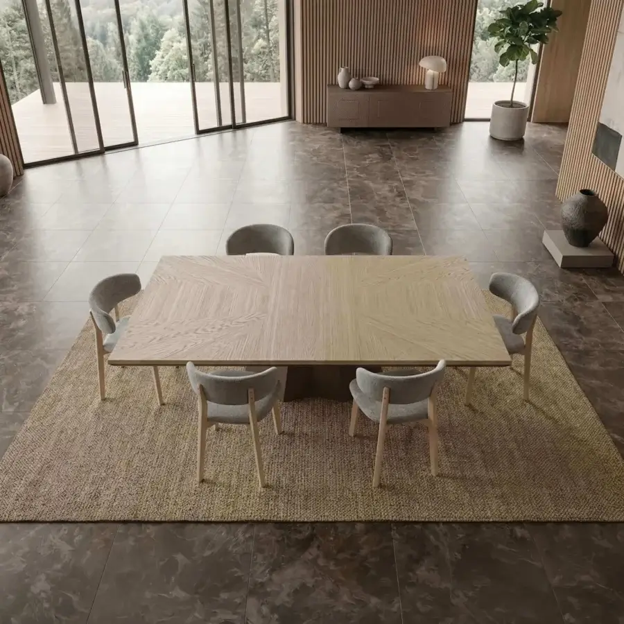 Ozzio Italia Fan Extendable Table - RDS #4
