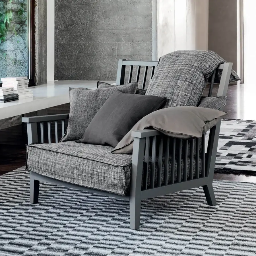 Gervasoni Gray 01 Lounge Chair #1