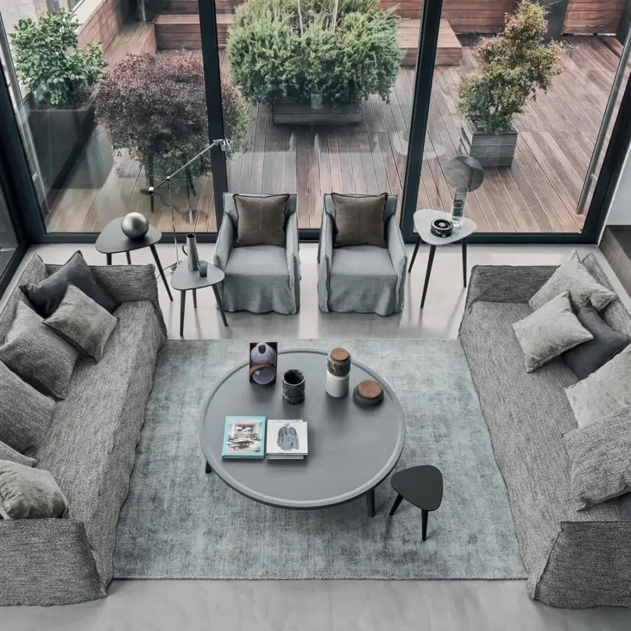 Gervasoni Gray 49-46 Coffee Table #6