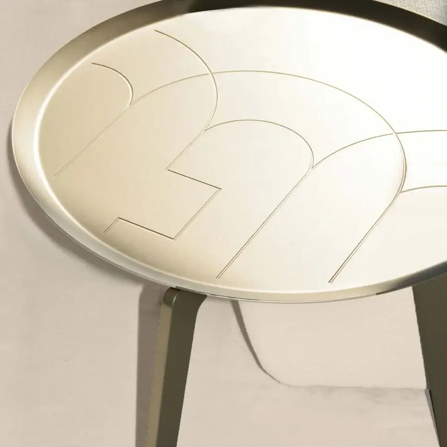 Furla Casa Moonlight Metal Coffee Table #3