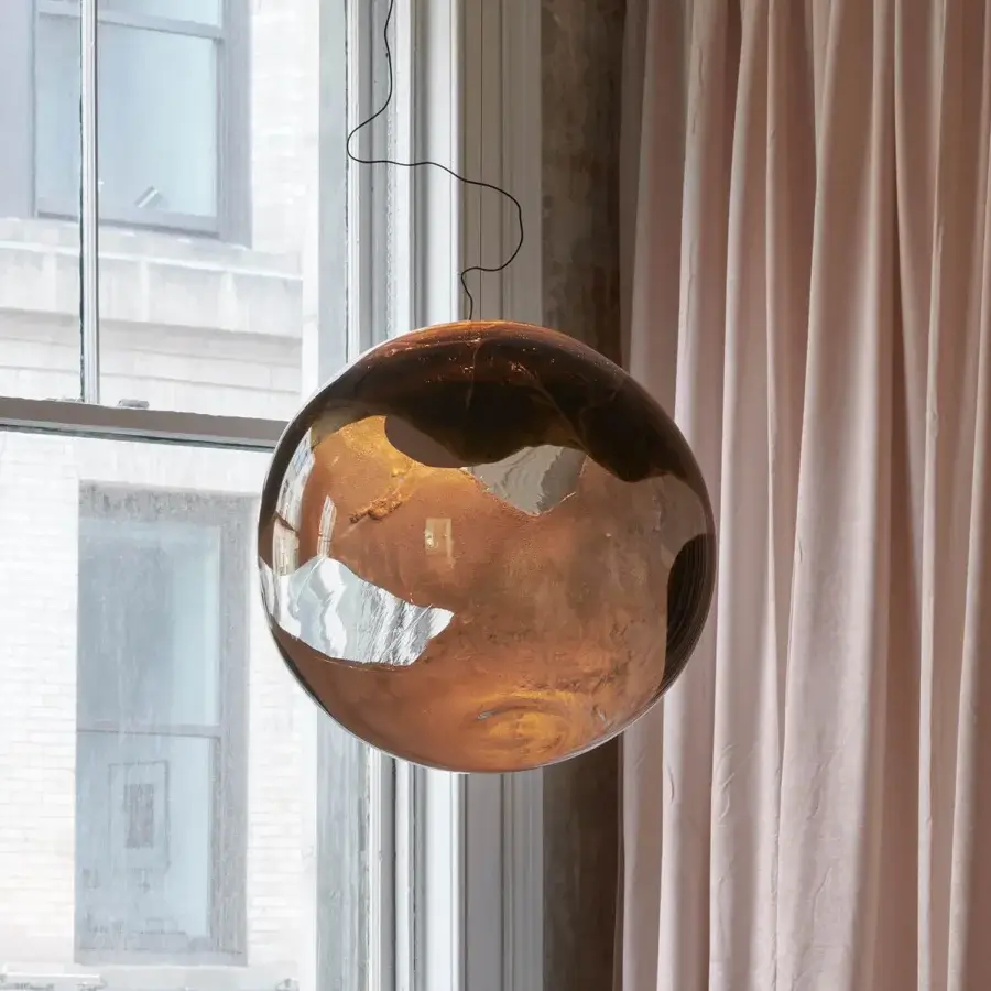 Bocci 93L Single Sculptural Cable Suspension Lamp #1